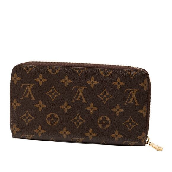 Louis Vuitton Monogram Zippy Organizer M62581 Brown PVC Leather Women's Louis - Picture 2 of 7